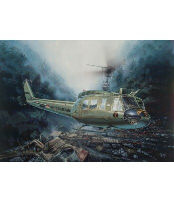 Вертолет Bell UH-1D Iroquois (Ирокез) ITALERI 0849
