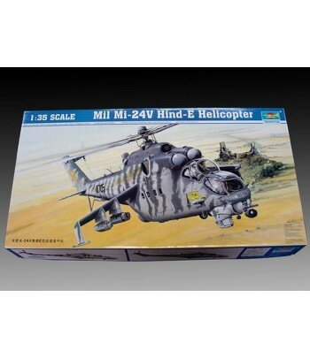 Вертолет Ми-24В (Hind-E) 1/35 TRUMPETER 05103