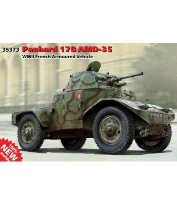 Panhard 178 AMD-35, Французский бронеавтомобиль 2MB ICM 35373
